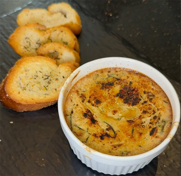 Crème Brûlée aux Champignons